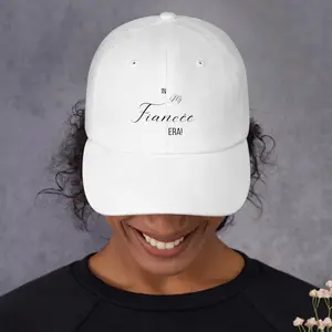 Fiancee Era Hat - Printed - White