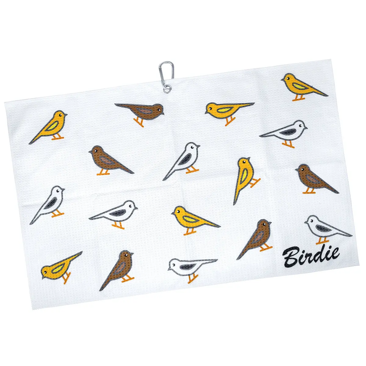 UniCaddie Birdie Microfiber Golf Towel with Quick-Dry Dual-Sided Design and Gentle Cleaning golf accessory portable great gift