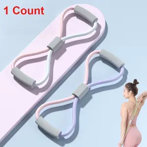 Resistance Bands, Figure-8 Resistance Bands, Yoga Fitness Equipment for Men and Women at Home, Portable Multi-Function Elastic Bands, Shaping Stretch Resistance Bands