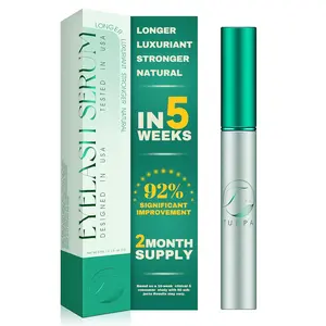Vegan Lash Serum for Enhanced Length & Density, Strengthens and Conditions, Gentle Formula for Sensitive Eyes, 3mL (2-Month Supply)