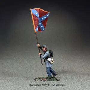 Confederate Flagbearer 1st Texas First Pattern