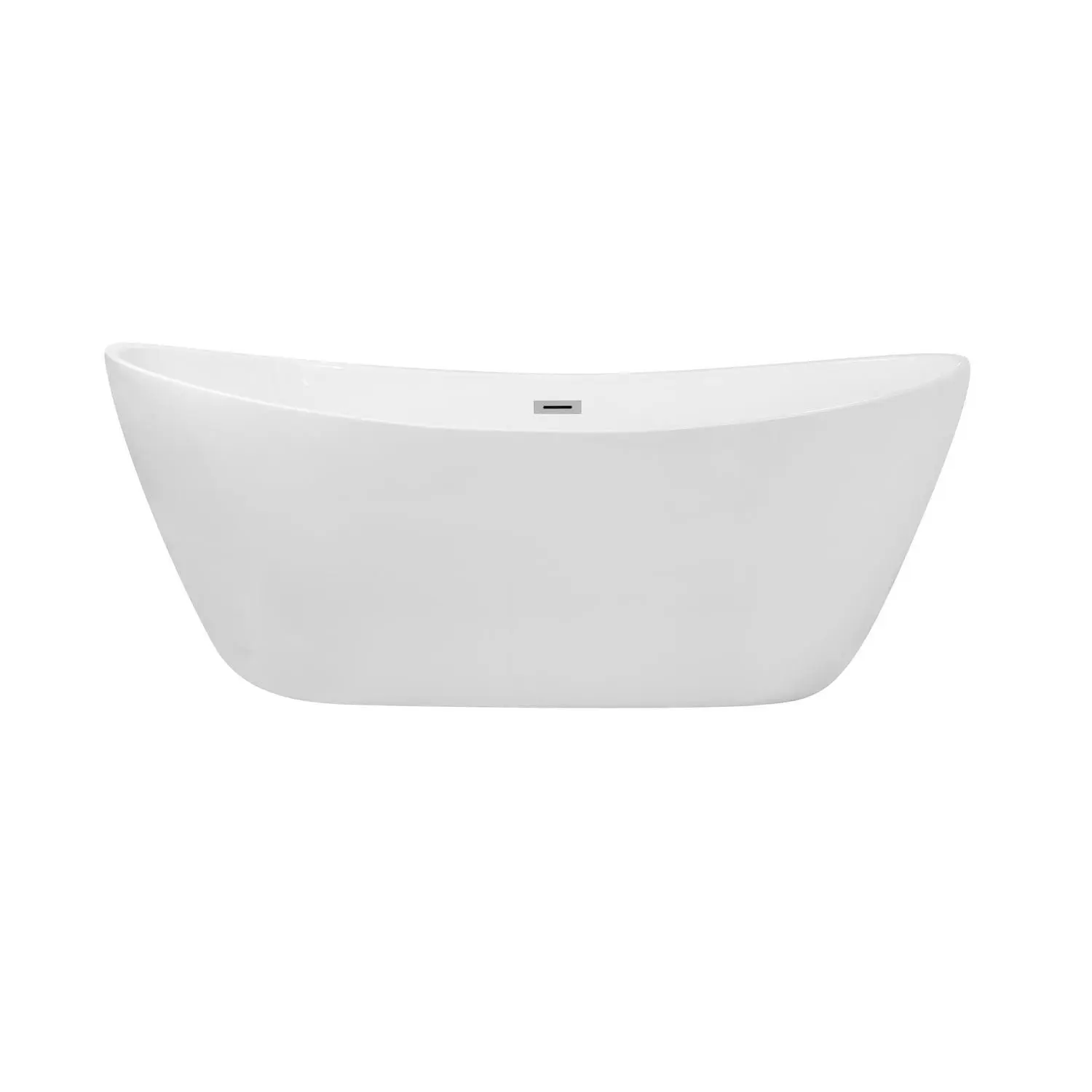 Ines Bathtub Glossy White