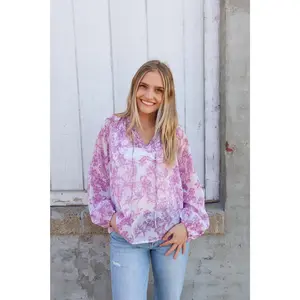 Cool For You Lavender Blouse