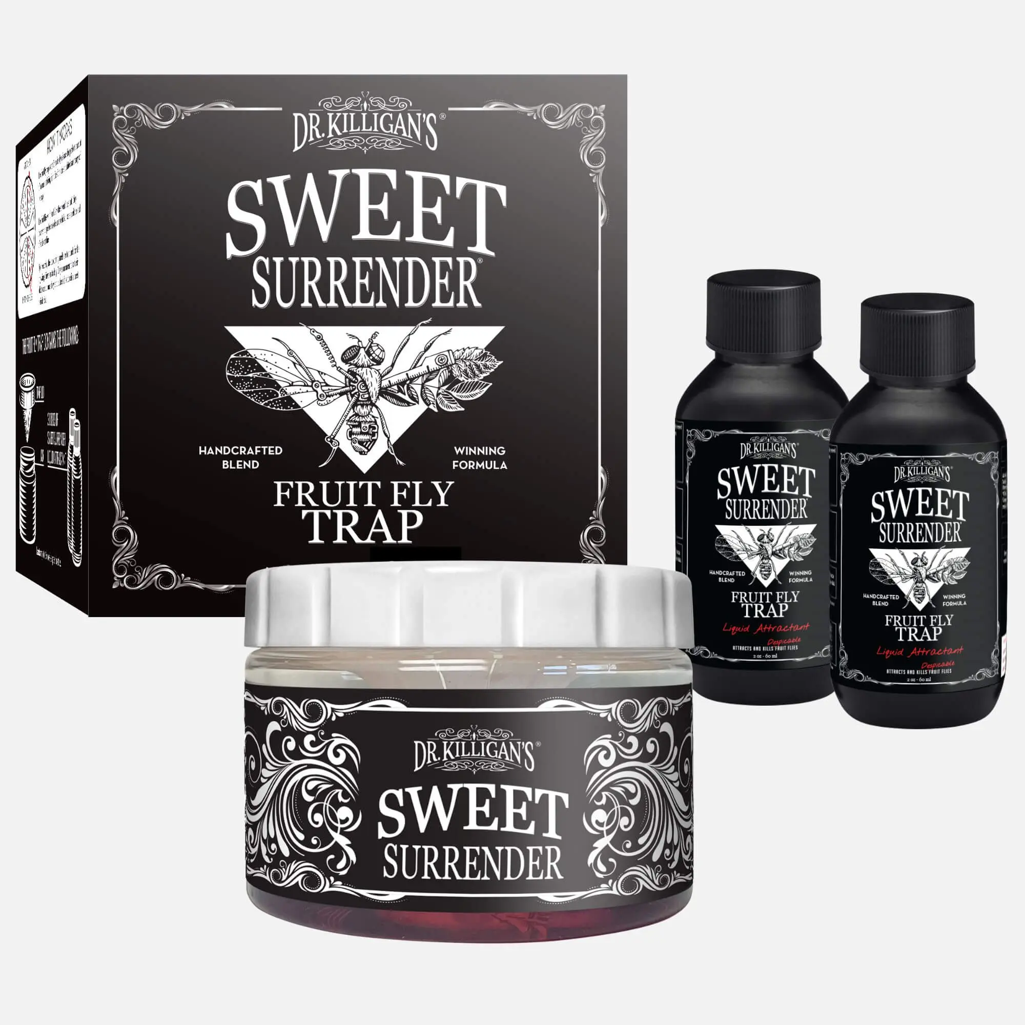 Sweet Surrender Fruit Fly Trap with Plant-Based Lure