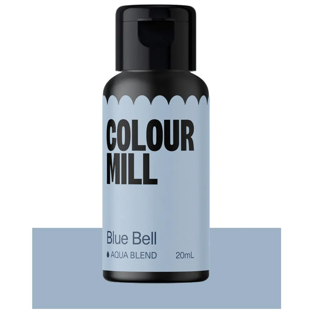Colour Mill Aqua Blend Water-Based Food Coloring 20 Milliliters, Blue Bell