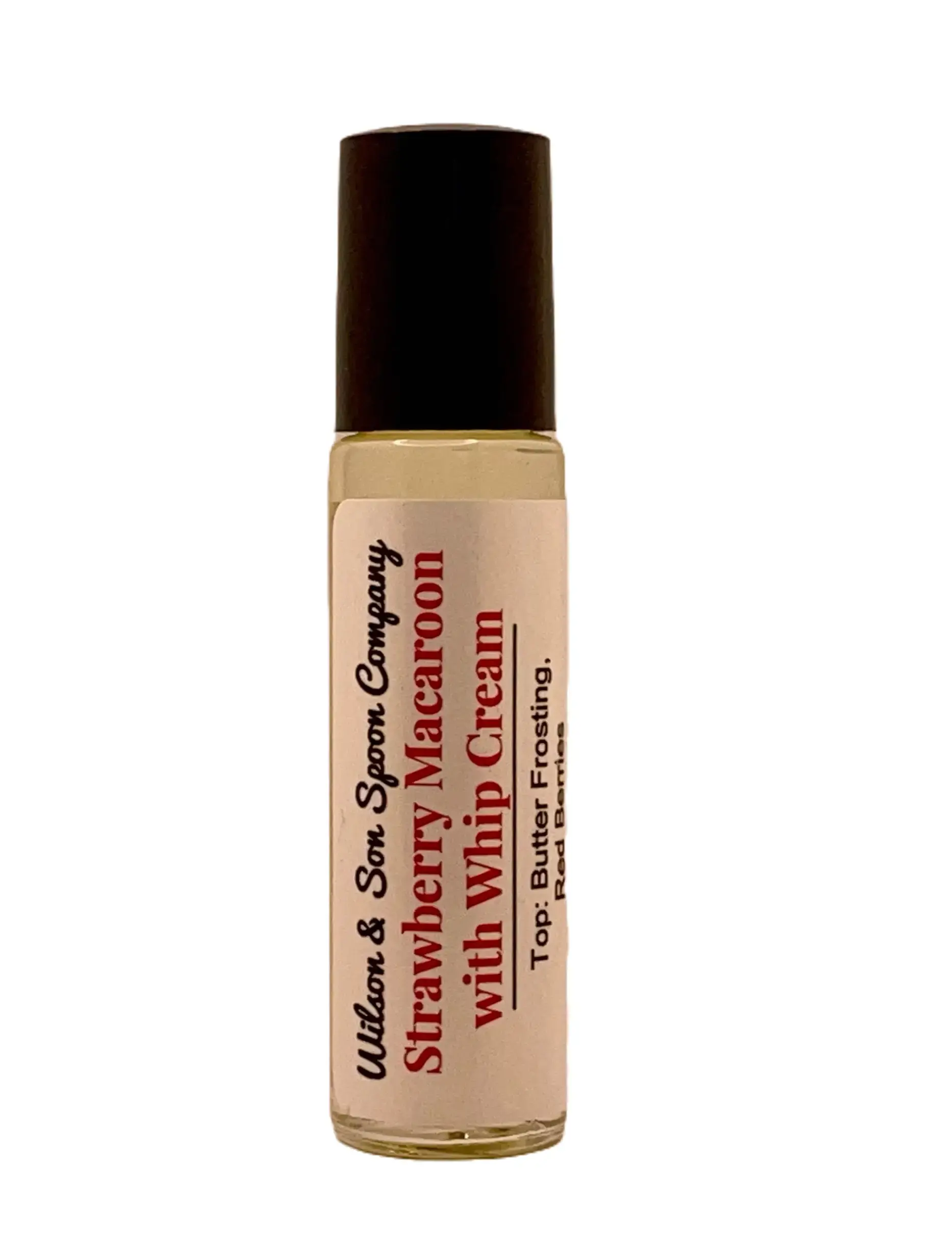 Skin-Softening Vanilla-Scented Flavored Body Oil - Strawberry Macaroon, Whipped Cream & Berry Blend with Caramel Aroma, Portable Travel-Ready Bath & Massage Oil, Vanilla Body Oils