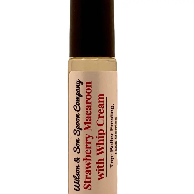 Vegan Soft Skin Infused Body & Massage Oil - 10ml Travel Size Portable Bottle, Dessert-Like Creamy Vanilla-Fruit Aroma (Normal Skin, Vanilla, Strawberry Macaroon, Whipped Cream, Berry Blend, Caramel Aroma), Scented Bath & Body Care Product