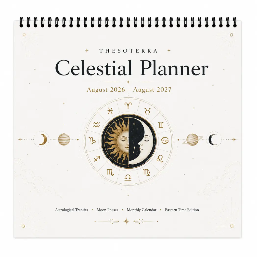 The Celestial Planner 2026-2027 | Moon Phases, Retrogrades & Calendar