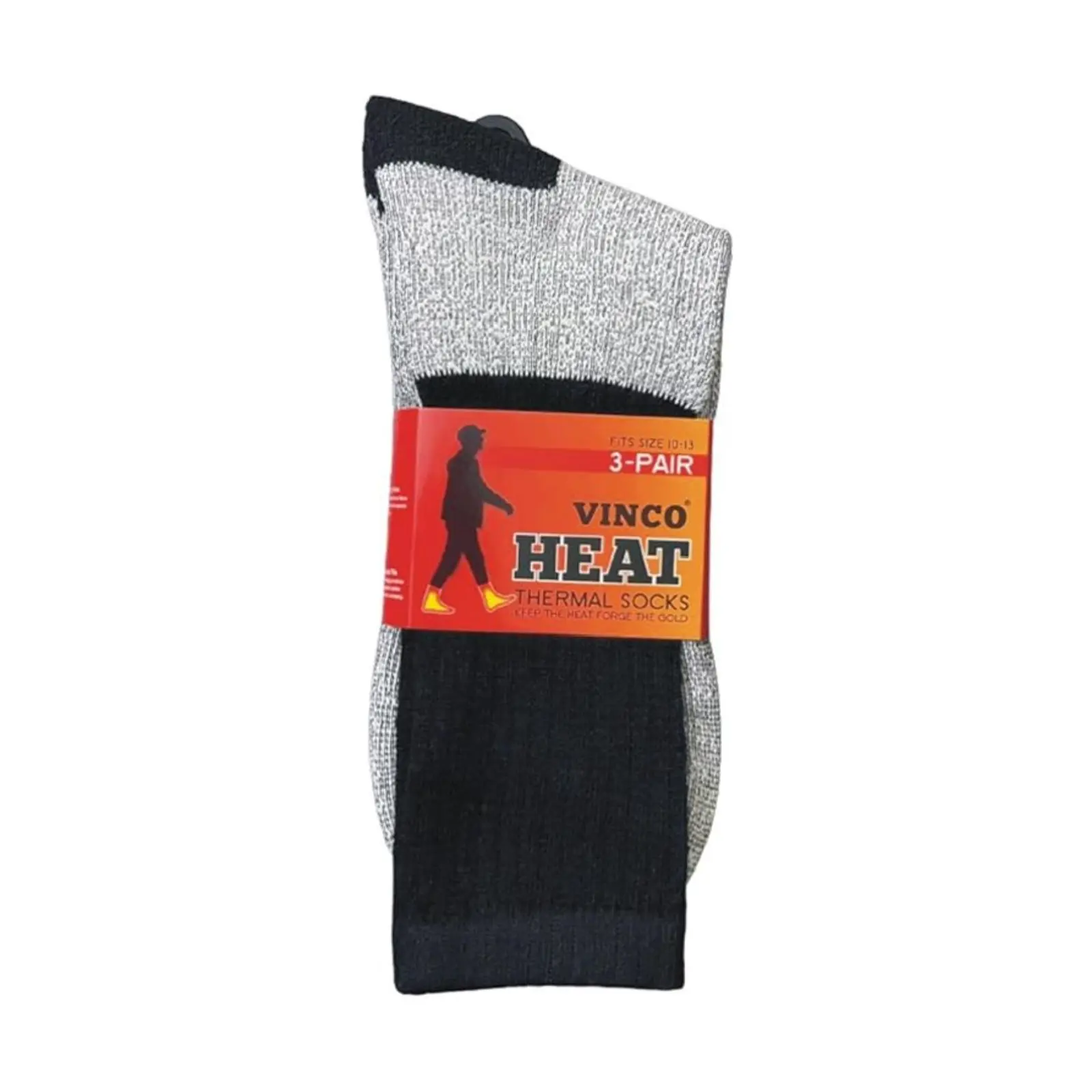 VINCO Thermal Socks 6 & 12 Pairs Insulated for cold weather Premium Comfortable Warm Winter Socks Man Menswear Outdoor Sports