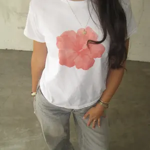 Hibiscus Baby Tee Merch, Womens Tops, Y2k Hibiscus Shirt