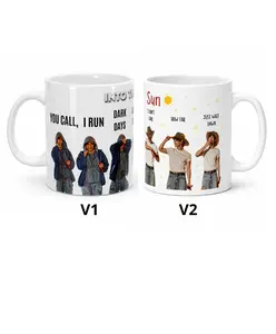Into the Sun V Action Era Ceramic 11oz 15oz Ceramic Mug, Accent Mug for Fans, Coffee Mug for Fans, Gift For Her, Birthday Gift