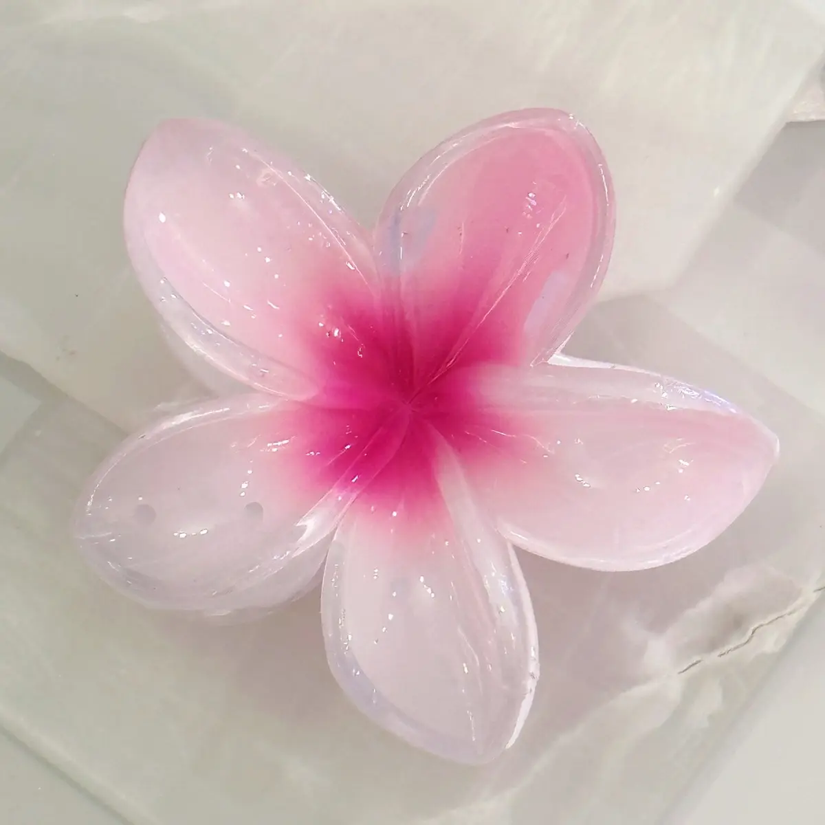 FUCHSIA FLOWER hair clip