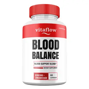 VitaFlow Blood Balance, Max Strength Supplement, Vita Flow Capsules (1 Pack)