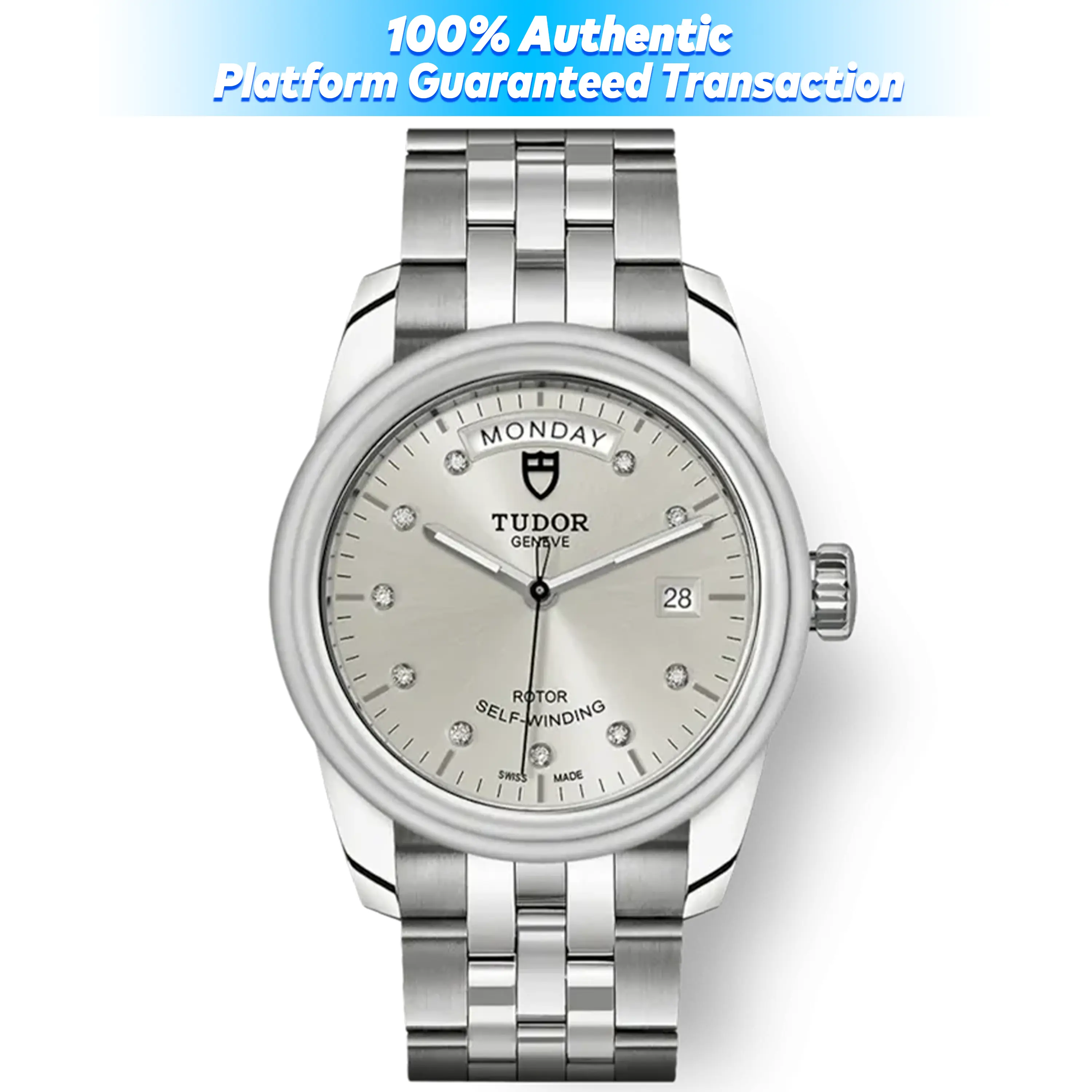 TUDOR Glamour Date+Day M56000-0006/4791