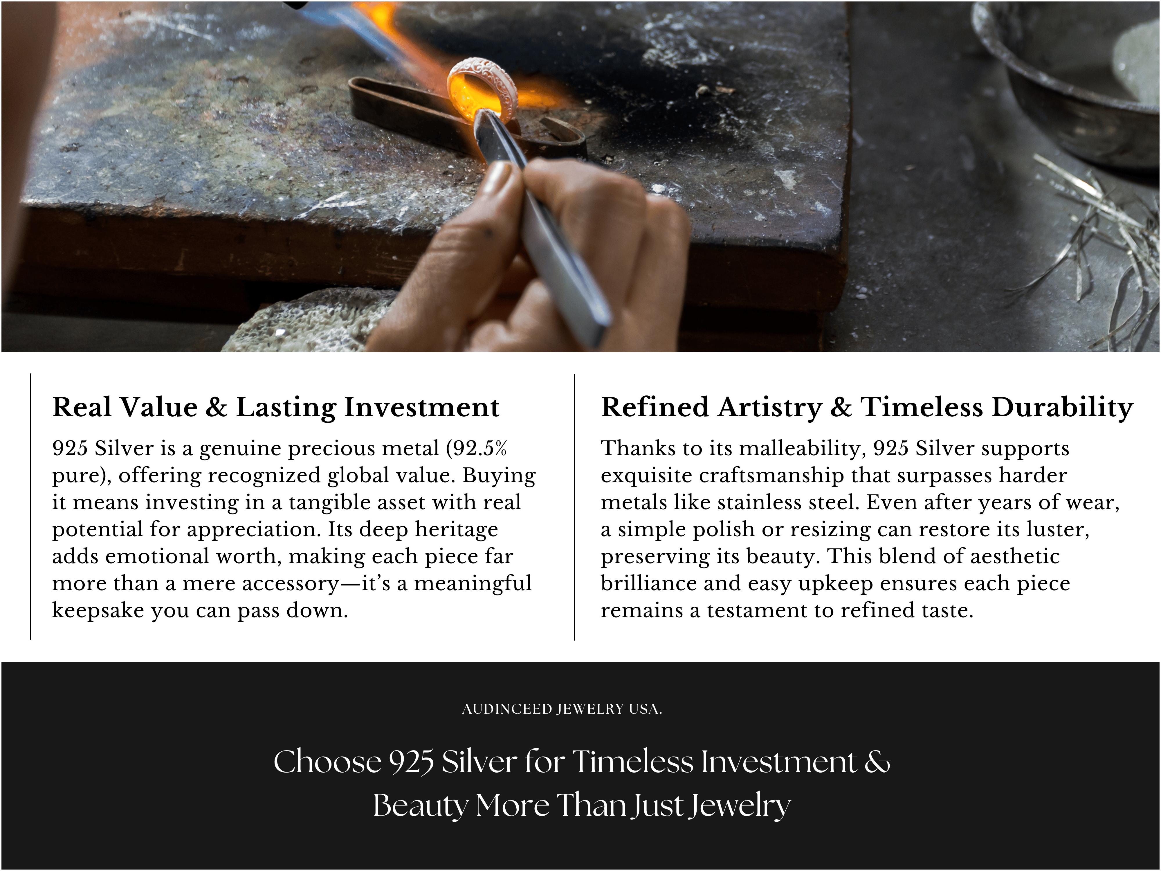 Audinceed Celtic Cross Necklace, S925 Sterling Silver Celtic Knot Cross Pendant Irish Knot Crucifix Amulet Blessed Silver Necklace Pendant Jewelry Gift  for Men Women