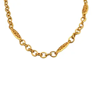 Pre-owned 【Alea】CHANEL Gold Vintage Waist Chain