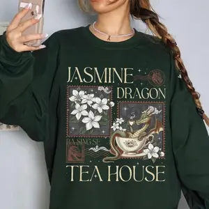 Jasmine Dragon Tea Shop Shirt, Uncle Iroh Shirt, Anime Lover's Gift, Uncle Iroh Tea Shop Inspired Shirt, Avatar T-Shirt, Sweatshirt, Hoodie