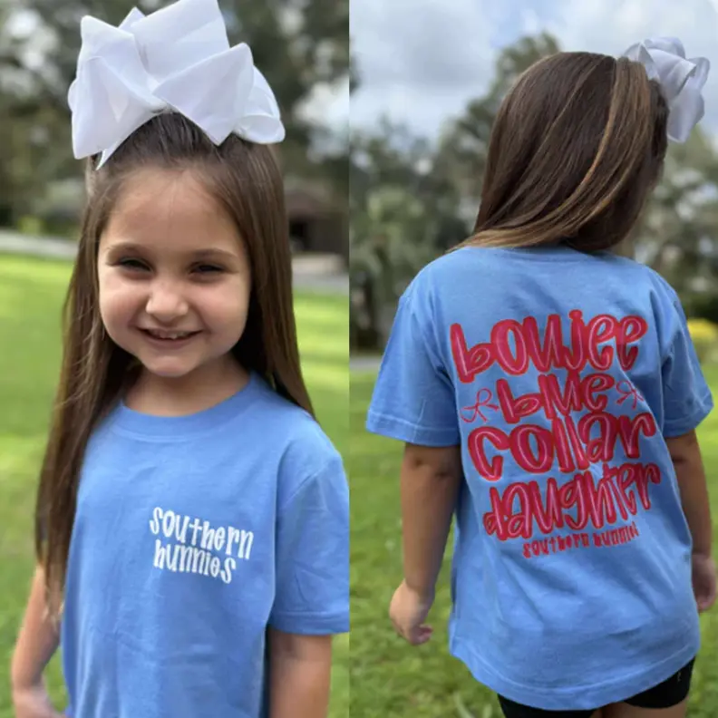 Boujee Blue Collar Daughter youth&adult shirt, country boy clothes, toddler items, toddler boy clothing, toddler boy stuff