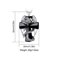 Cystal Obsidian Cross