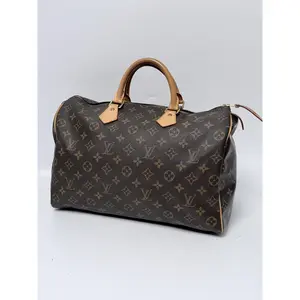 Pre-owned Louis Vuitton Canvas Shoulder Bags Monogram Speedy 35 Handbag Handbag Shoulder Bag JA593LV