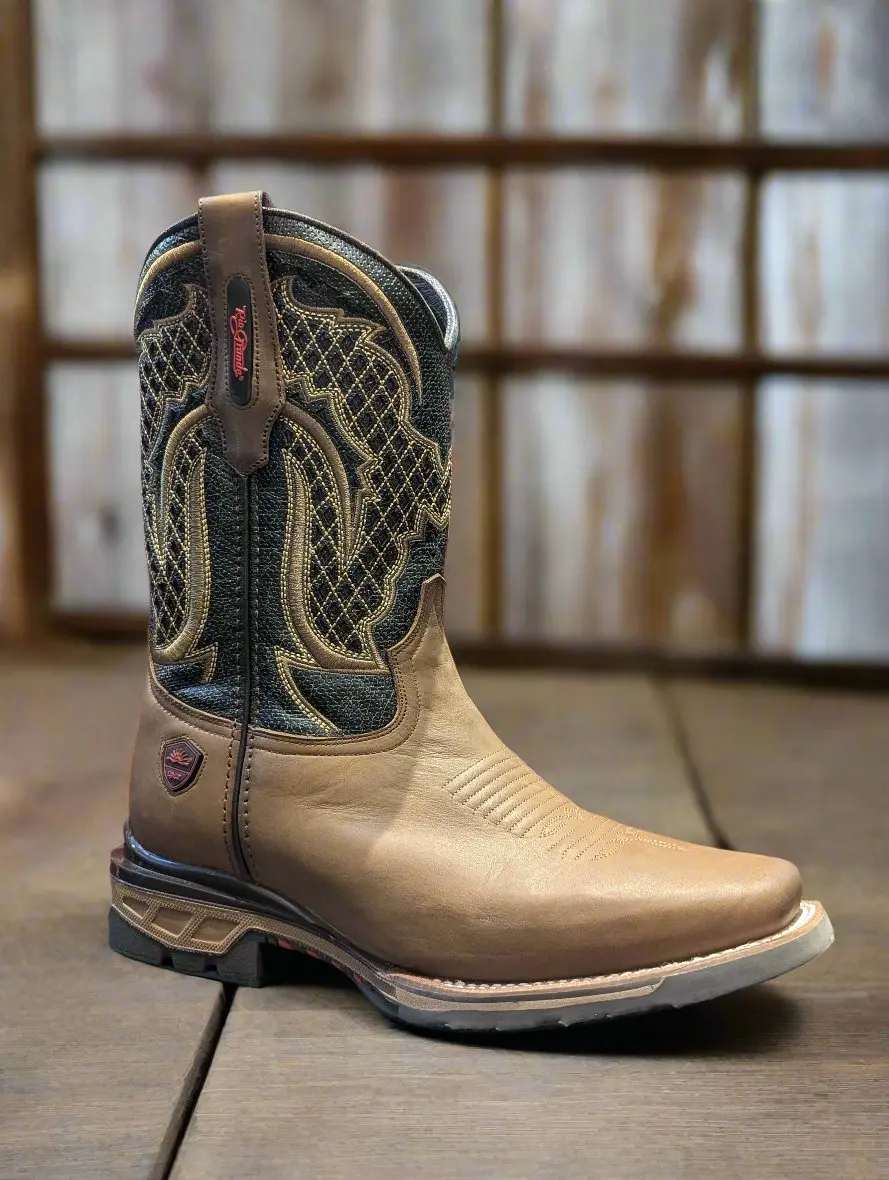 Rio Grande Western Work Boot Alaska for Men- Lightweight Soft