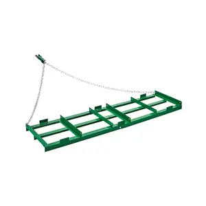 fathersdaygift VEVOR Drag Harrow, 6 ft Heavy Duty Tow Behind Drag Harrow with Adjustable Bars 72 in Chain, Driveway Grader Landscape Rake for ATV, UTV, Tractor, Mower Tow Behind Yard Lawn Leveling Tool