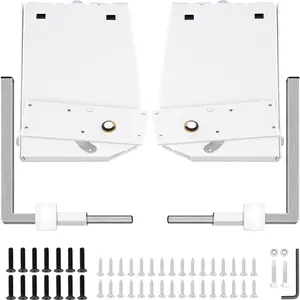 VEVOR Murphy Mounting Wall Springs Mechanism Heavy Duty Support Hardware DIY Kit for King Queen Bed (Vertical),  White