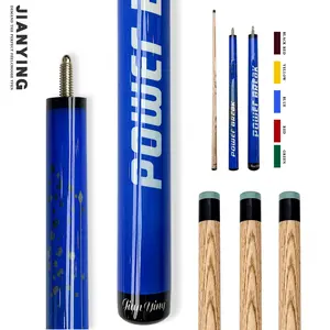 3 parts - 143 cm /56.2 inches - Clubhead: 1.4 cm /0.55 inches - Weight: 19-21 ounces - Wooden shaft, jump and break cues Billiard Table Set Billiards Accessories