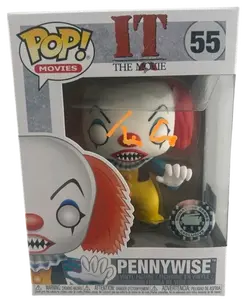 Funko Pop Pennywise Signed Tim Curry #55