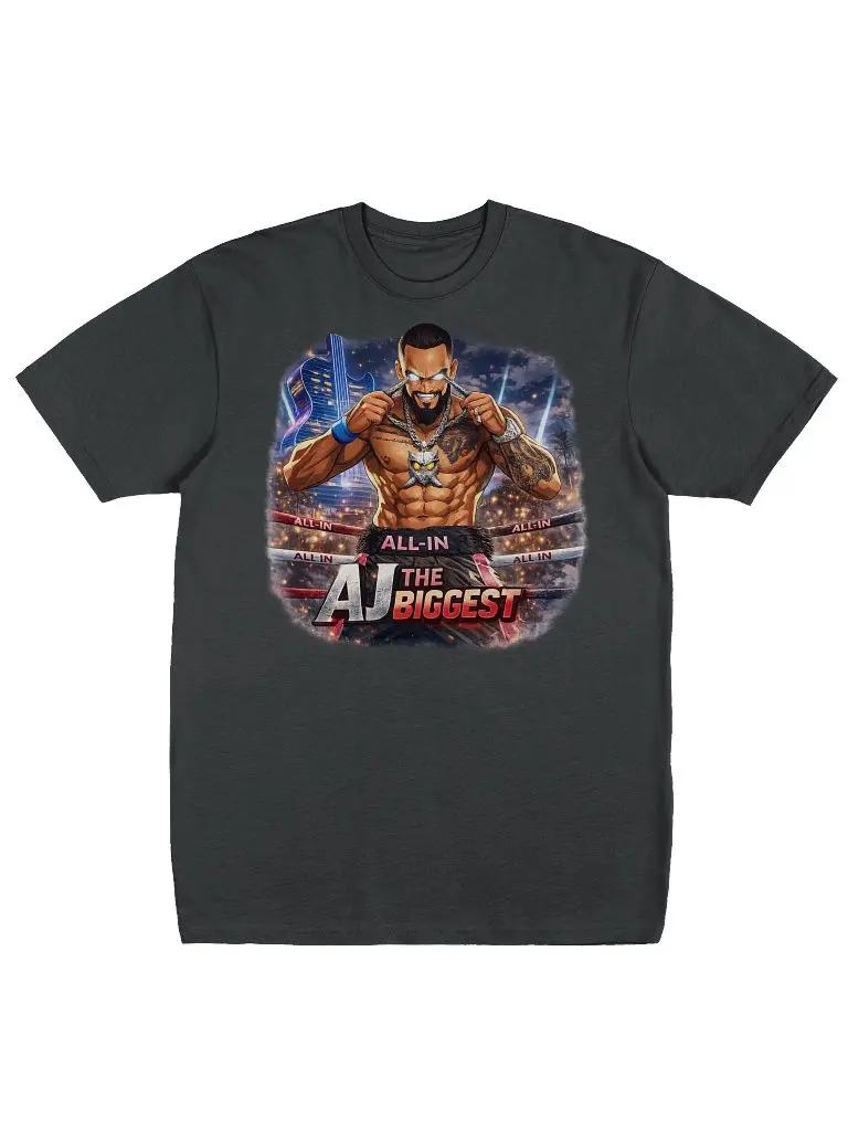 AJ "The Biggest" Rodriguez BKFC Fighter T-Shirt