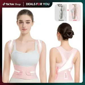 [Summer Vibes] Babaka Posture Corrector – Cooling Breathable Waist & Back Brace, Invisible Lightweight, Non-Chafing, Wear Under Clothes for Hunchback, Scoliosis, Upper/Lower Back Pain Relief – TikTok Shop Black Friday