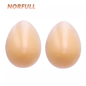 NORFULL Women Silicone Breast Forms Mastectomy Prosthesis Bra Enhancer 1 Pair