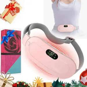 Warm Abdominal Massage Device, Quickly Heats Waist & Stomach, Vibration for Relaxation, Gentle Period Relief, Perfect Gift for Women