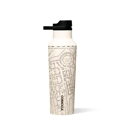 Harry Potter Portable Insulated Sports Canteen Tumbler - Stylish Tumbler with Anti-Leak Cap, Reusable Flask for Adults, Keeps Drinks at Your Temp, Sports Canteen for Long Days, Ready for Hikes Walks and Errands, Novelty Kitchenware Drinkware