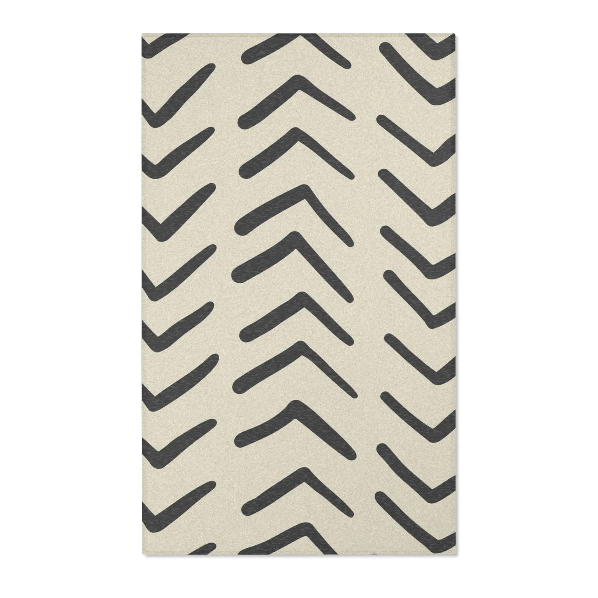 Modern Luxury + Rustic Scandinavian Minimalist Area Rug