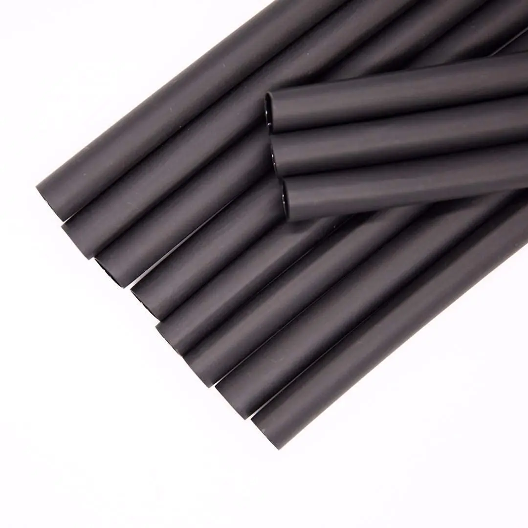20 Ft 3/8" (Diameter) Dual Wall Black Heat Shrink Tubing 3:1, Each 1 Ft Long, 20 count,No Wrinkle Electrical Shrink Tube for Wires,Marine Grade Shrink Tube with Adhesive Lined  20 Ft in Total