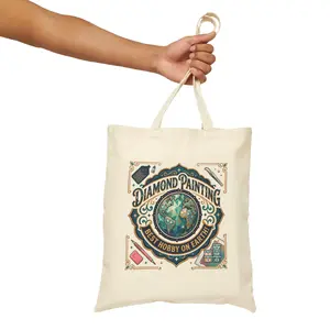 Diamond Painting…Best Hobby On Earth Tote Bag | Hobby Canvas Tote | Crafting Tote