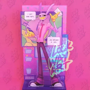 Jax The Amazing Digital Circus standee - Love Note