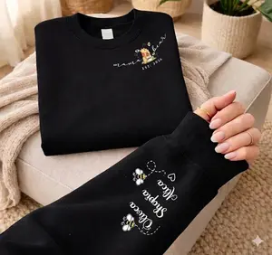 [SALE UP TO 43%] Custom Mama Bear Sweatshirt, Personalized Mother's Day Gift with Names, New Mom Jumper