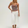 FULL TILT Womens Low Rise Gaucho Pants