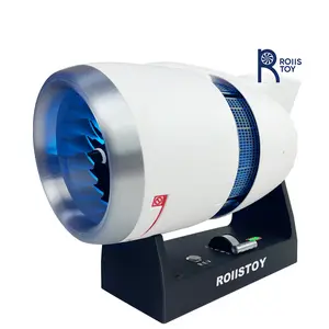 Boeing 747 Turbofan Engine Model Electric Fan Cool Boutique Collection Display and Educational Use Lithium Brushless Motor Brushless Maglev