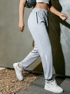 Women's Slim Fit Joggers: Breathable, Lightweight & Quick-Dry with Drawstring, Cuffed Ankles & Reflective Strips | Perfect for Gym Workouts, Running, Sports & Everyday Casual Wear