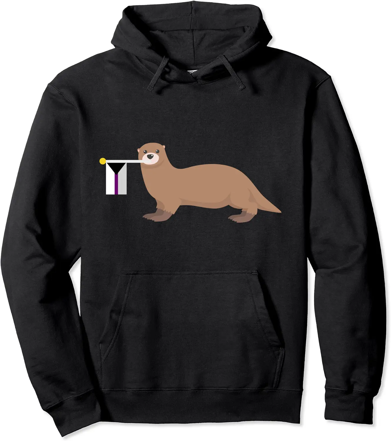Otter Demisexual Flag Cute LGBT Rainbow Gay Pride Girl Gift Pullover Hoodie - Emilyschwe Shop 62B08CSGSB8R