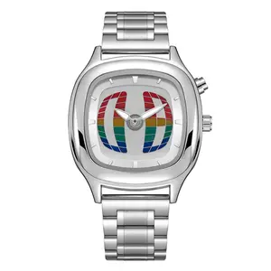 Digital & Analog Men’s Watch – Vintage Sports Quartz with Steel Strap | Trendy TikTok Wristwatch