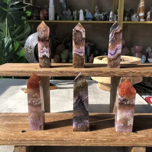 Natural Crystal Super Seven Tower Collection-1