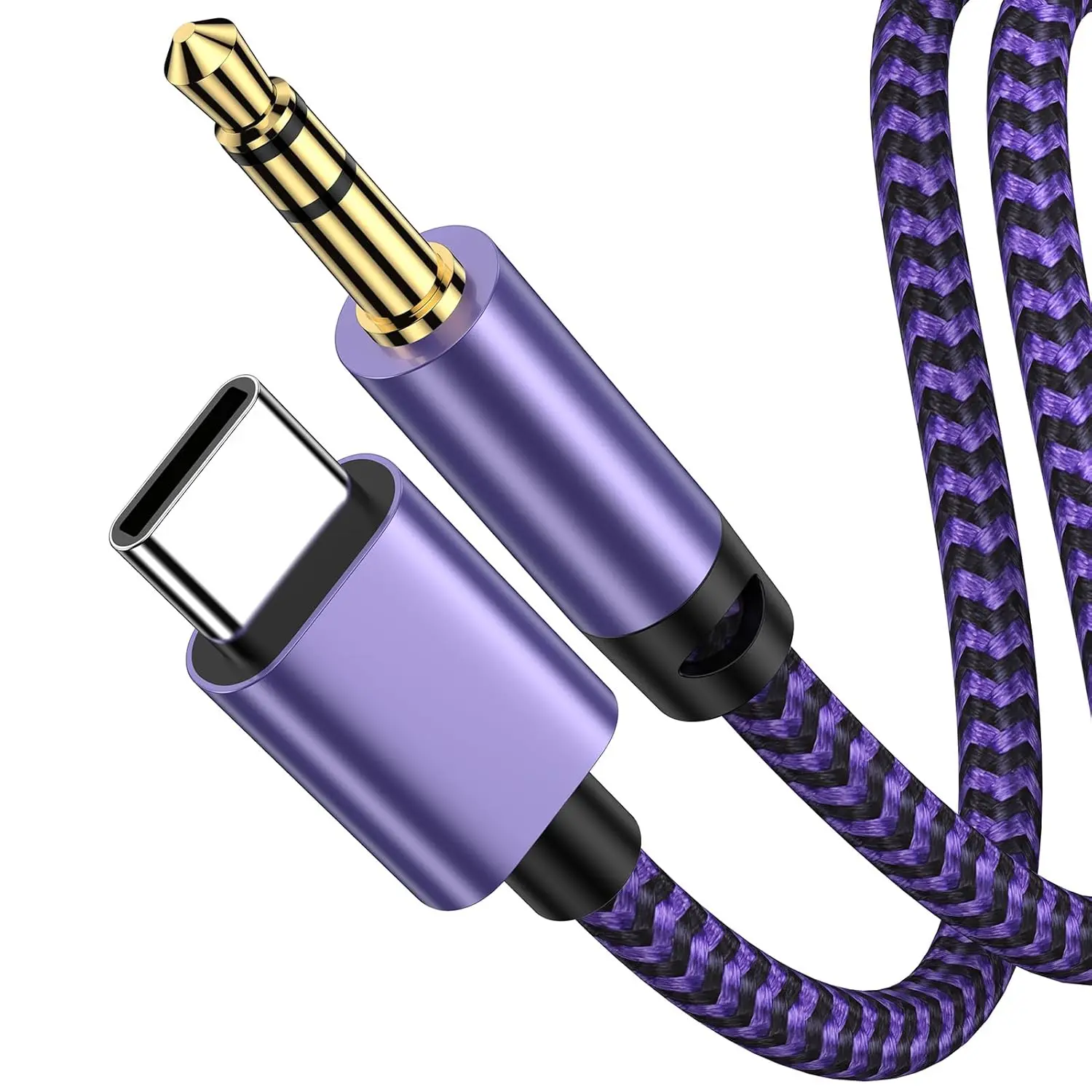 S25 Ultra USB C to 3.5mm Aux  3FT Type C to Headphone Male Cord  Stereo Audio Jack Adapter Dongle  for Galaxy S25 S24 FE A17 A16 A15 A55 A35 A54 A14 Pixel 9a 9 8 Pro  17 16, Accessories, Noise, Headphone Accessories, Device, Noise Cancelling