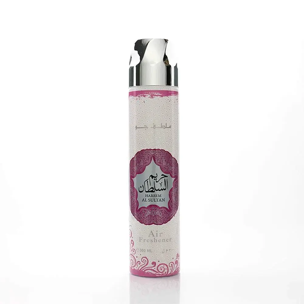 HAREEM AL SULTAN Air Freshener (Women) By Ard Al Zaafaran 10.1oz(300ml) Scented Scent Floral Fragrance, Vanilla, Flower