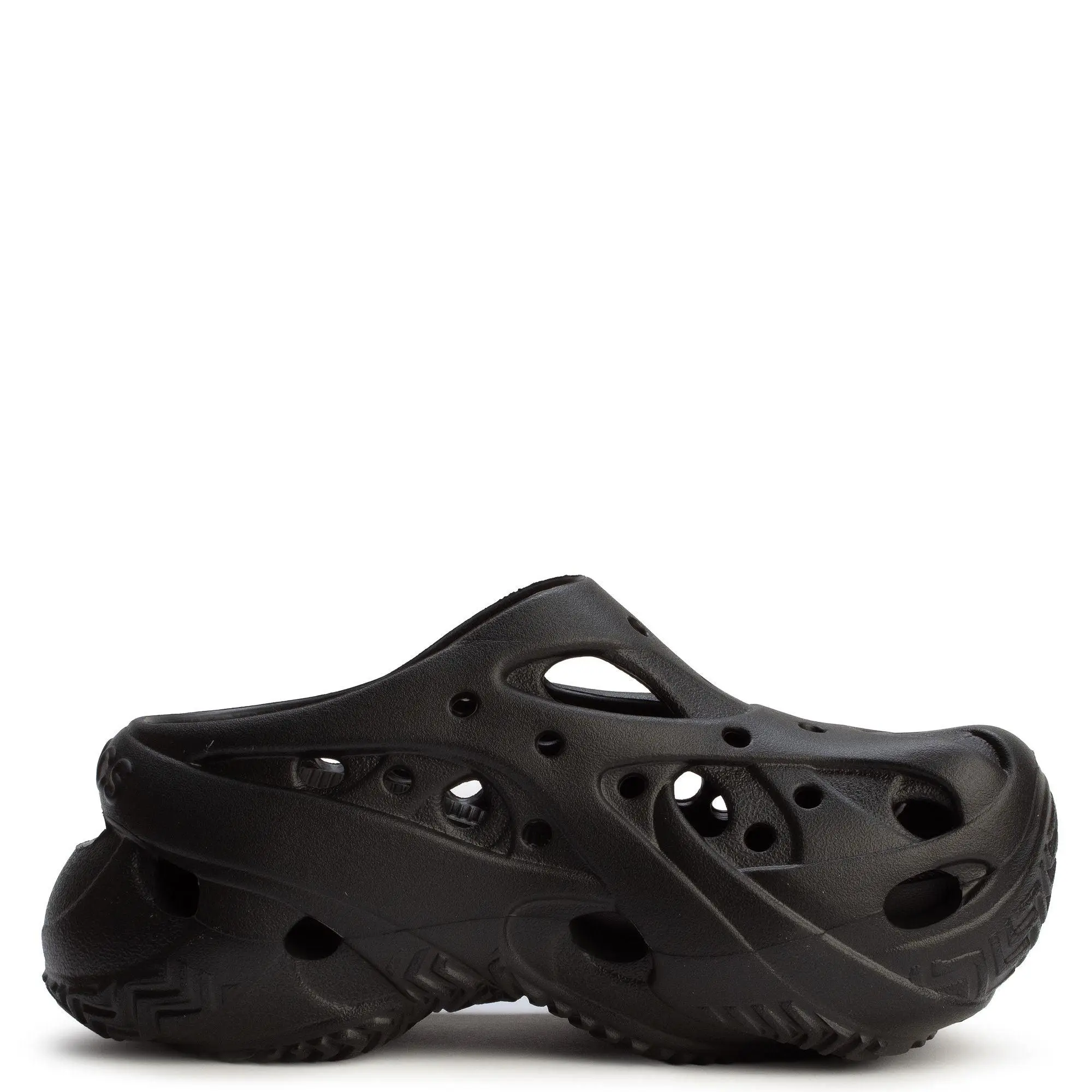 [211141-001] WOMENS CROCS CAGED CLOG 'BLACK'