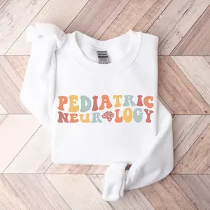 Pediatric Neurology Sweatshirt Nursing Grad Gifts, Neuro Nurse Brain Sweater, Neuro ICU Graduation Gifts, Neuro RN NP Sweatshirt Team Gifts A63
