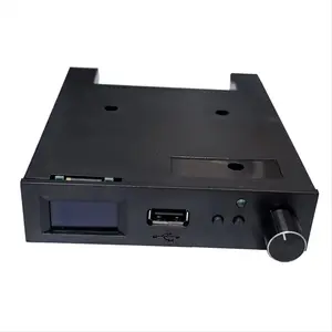 SFRM44-U100LQD-435 Floppy Drive Emulator with OLED Screen & Rotary Encoder Flash Floppy Drive